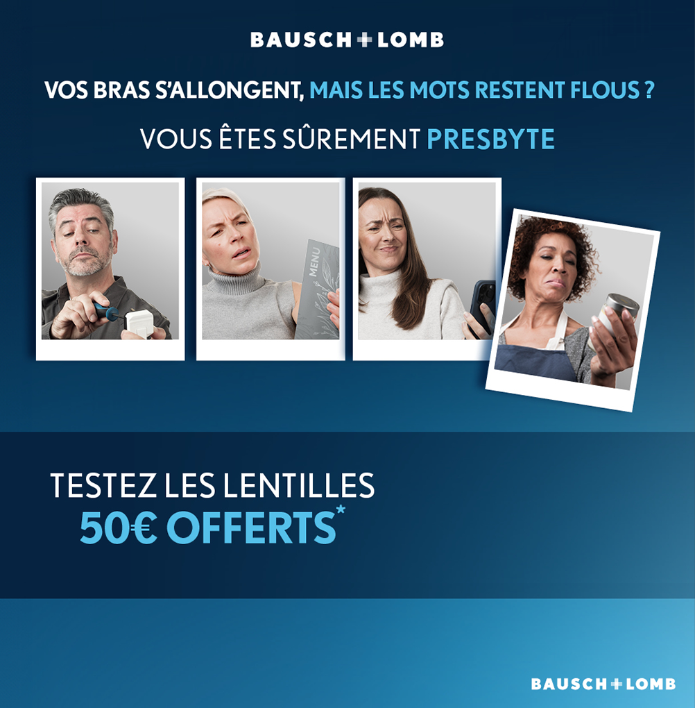 BAUSCH+LOMB ULTRA® Multifocale pour Astigmates